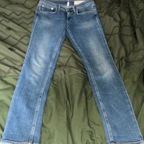 Rag & Bone Mid-Rise Skinny - Jinx Slim Fit Color Lenox - Picture 6 of 14